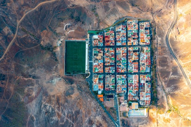 Os 10 campos de futebol mais espetaculares do mundo -gran-canaria (Foto: Getty Images)