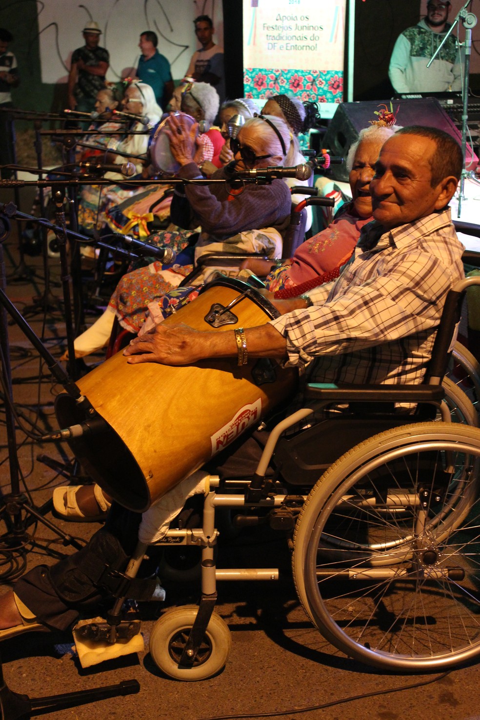 Banda do Bezerra do Lar dos Velhinhos — Foto: Maíra Miranda/Divulgação
