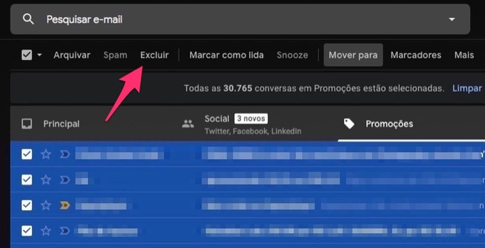Apagar Todos Os Email Do Gmail Como Excluir Todas As Mensagens De Uma Aba Do Gmail E Mail