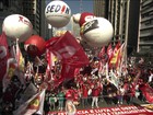 Primeiro de Maio tem comemoração e manifestações contra reformas