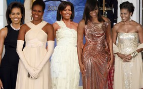 Os 10 looks de Michelle Obama que queremos ver no novo seriado The First Lady