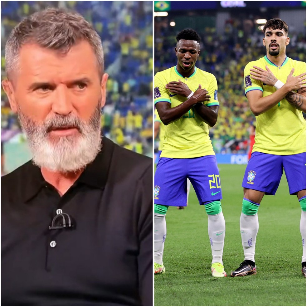 Roy Keane reacende debate sobre comemorações do Brasil: "Amo assistir pelo futebol, não pela dança"
