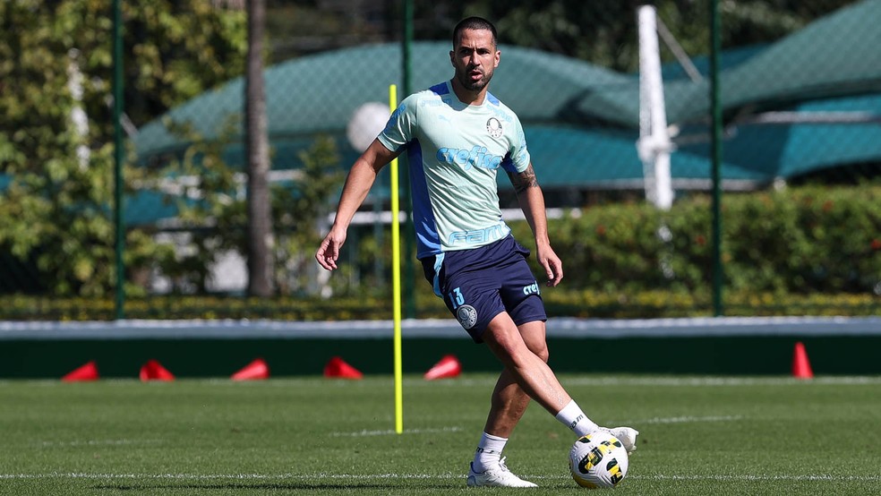 Luan, zagueiro do Palmeiras — Foto: Cesar Greco / Ag. Palmeiras