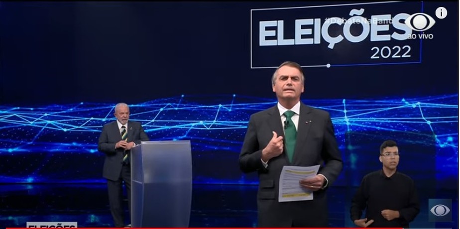 Bolsonaro em debate da Band