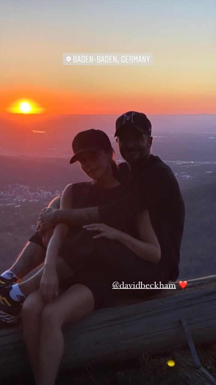 Victoria e David Beckham têm semana de descanso na Alemanha (Foto: Reprodução/Instagram)