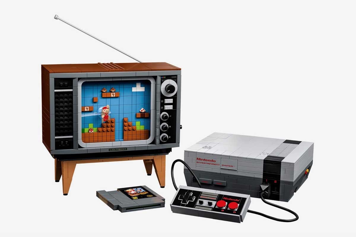 LEGO recria console original da Nintendo com cartucho do Super Mario Bros (Foto: Divulgação)