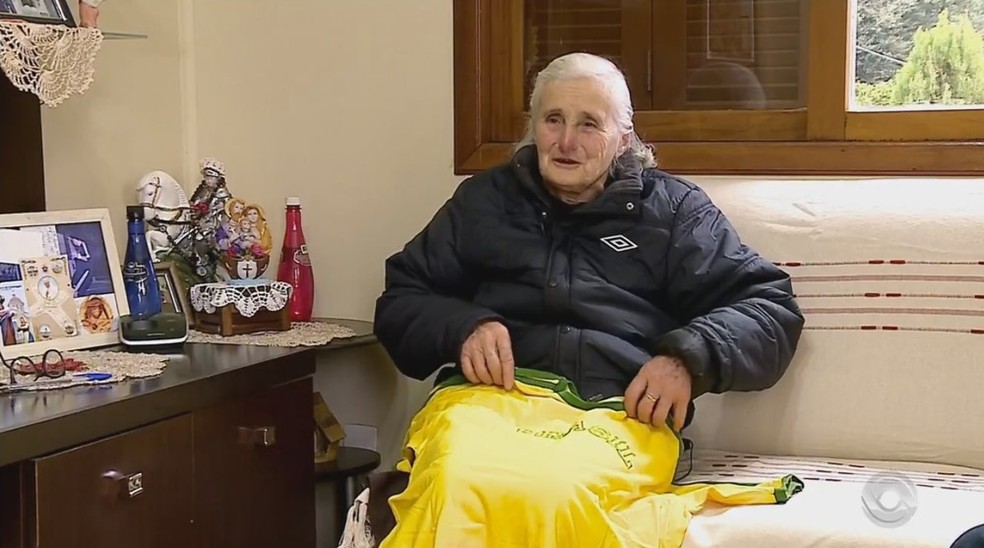 Ivone Bacchi faleceu em Caxias do Sul  — Foto: Reprodução/RBS TV