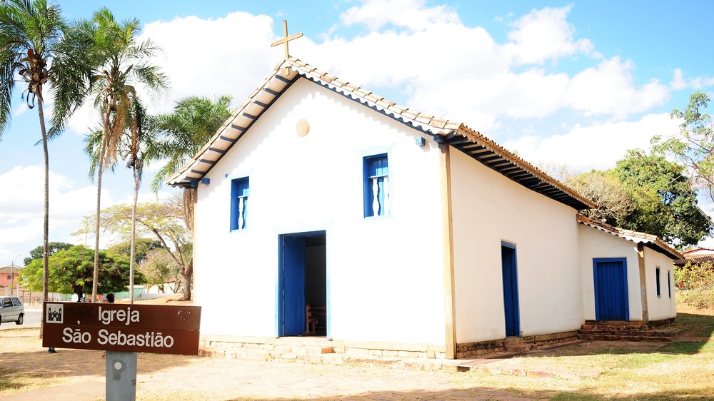 Igreja São Sebastião, em Planaltina, DF