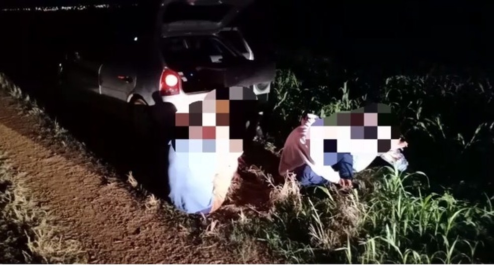 Alguns participantes foram detidos por embriaguez ao volante — Foto: Polícia Civil