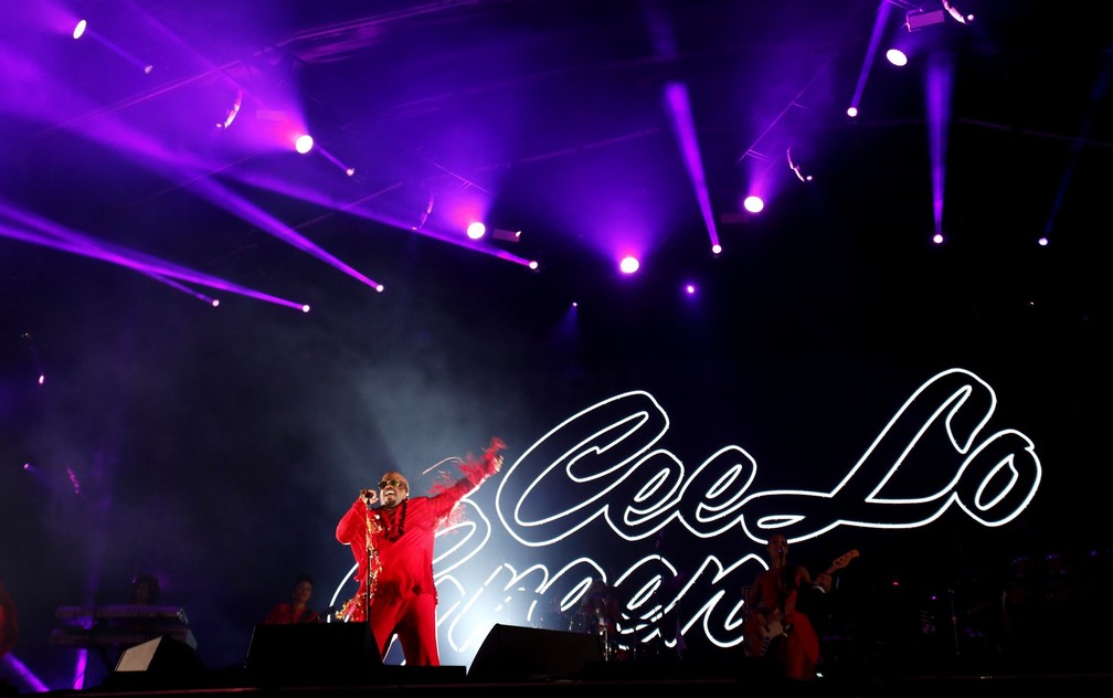 CeeLo encerra noite de shows do Palco Sunset neste sábado (23) no Rock in Rio (Foto: Marcos Serra Lima/G1)