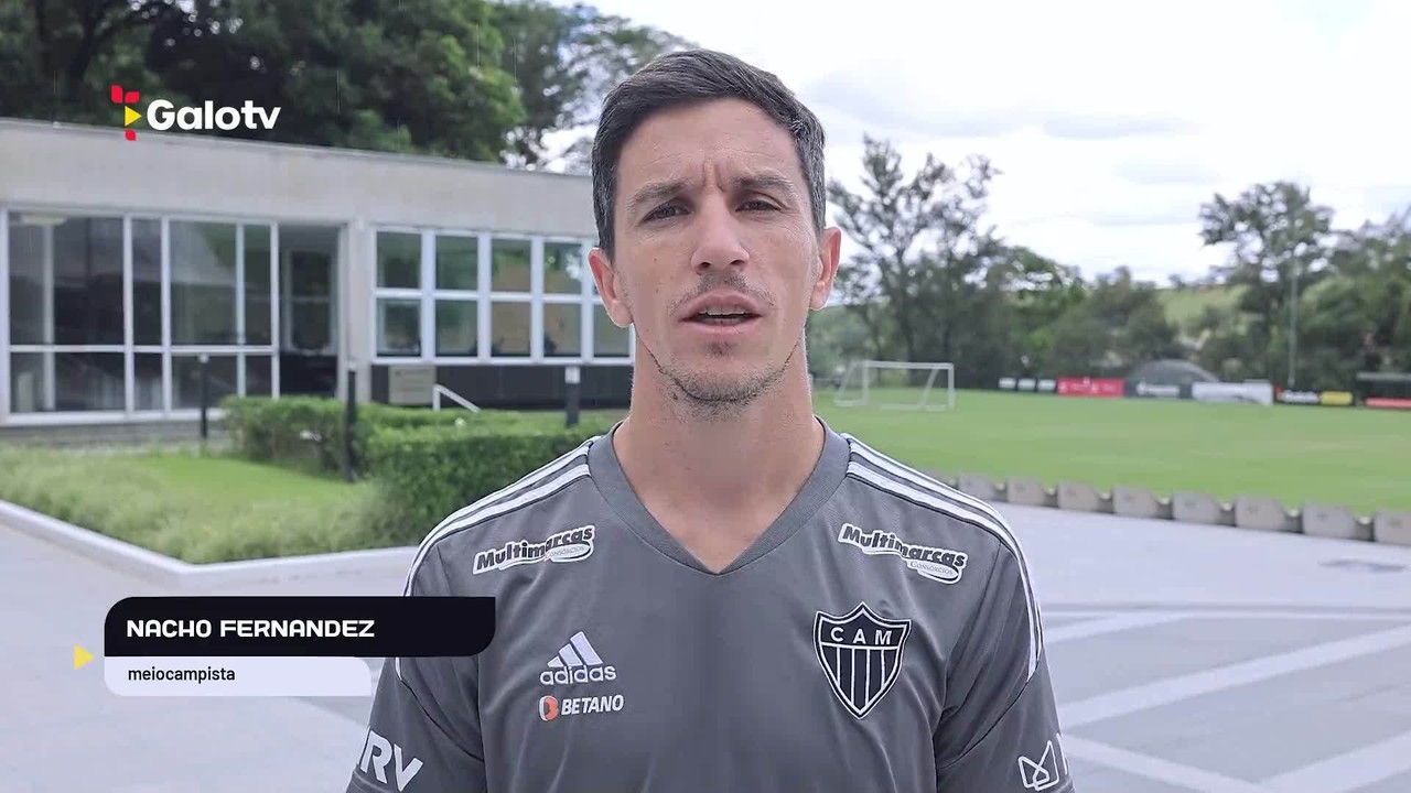 Nacho Fernández se despede do Atlético-MG