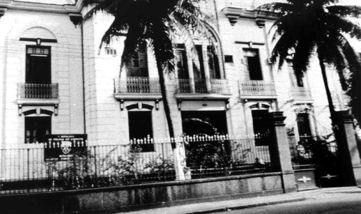 Sede do DOI-Codi do Rio de Janeiro, que ficava no quartel da Polícia do Exército, no famoso bairro da Tijuca  (Foto: Fundo Última Hora/Apesp)