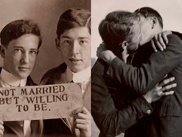Livro "Loving" retrata casais gays durante os séculos 19 e 20 (Foto:  Reprodução/livro "Loving")