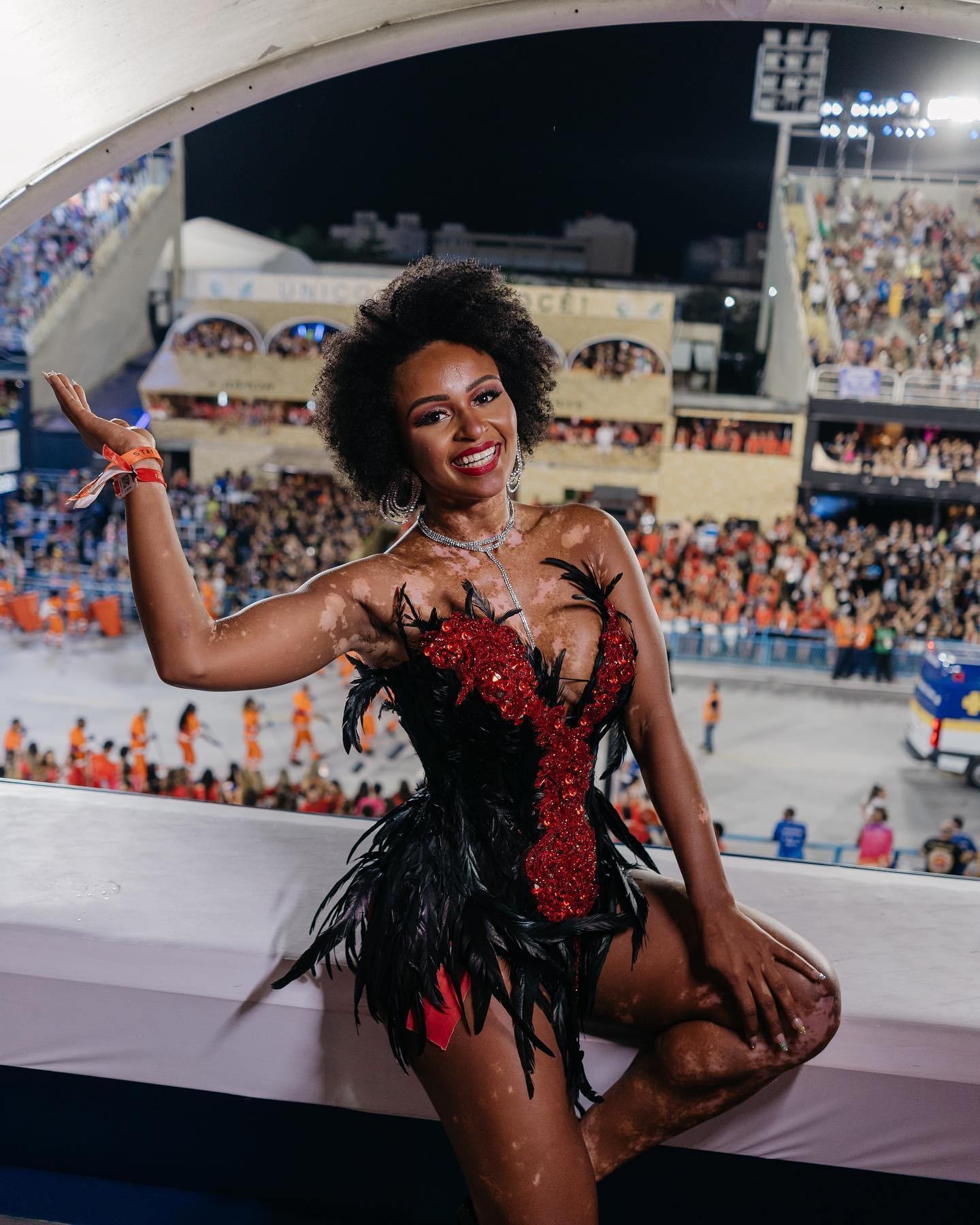 Natália Deodato fala sobre primeiro desfile no Carnaval do Rio (Foto: Reprodução / Instagram)