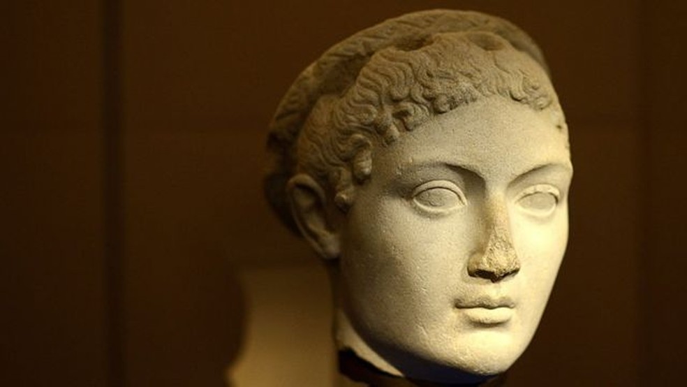 Nem mesmo a bela Cleópatra (69 a.C-30 a.C) foi poupada — Foto: Getty Images/Via BBC