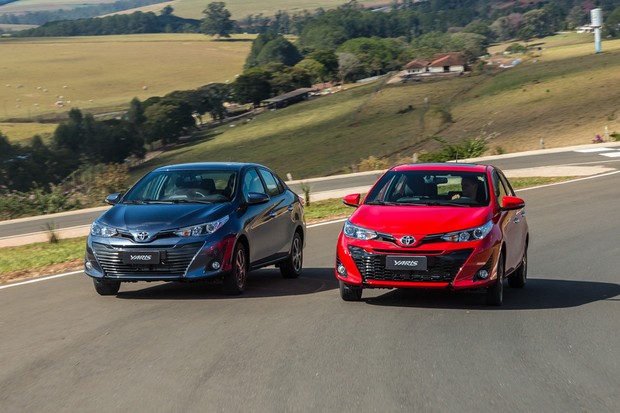 Toyota Yaris (Foto: DivulgaÃ§Ã£o)