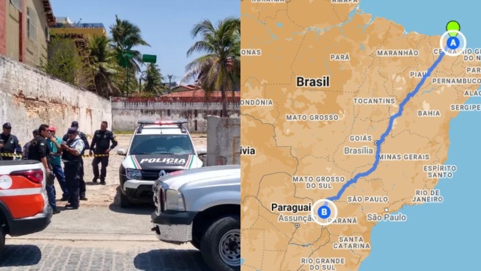 Jovem foi passar férias em Fortaleza, onde o crime ocorreu. — Foto: Reprodução