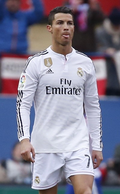 cristiano ronaldo Atletico de Madrid x Real MAdrid (Foto: Reuters)