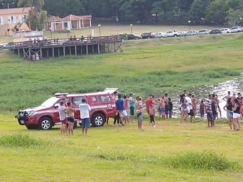 Corpo de Bombeiros faz buscas por jovem que se afogou em rio de Botucatu — Foto: Arquivo Pessoal/Caren Fernanda Benevides de Almeida