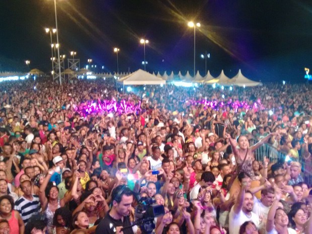 Cerca de 80 mil pessoas já participaram da festa (Foto: Thiago França / Inter TV)