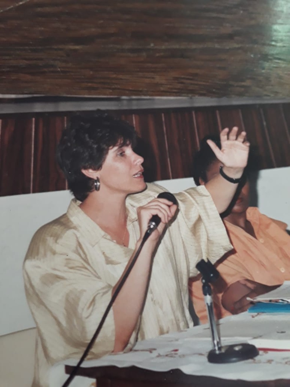A então vereadora Marlene Zannin — Foto: Arquivo pessoal