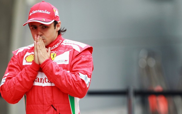 Felipe Massa no paddock de Xangai (Foto: Getty Images)
