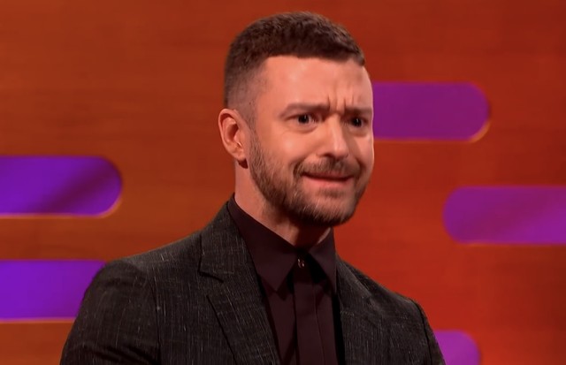 Justin Timberlake no The Graham Norton Show (Foto: Reprodução/Instagram)