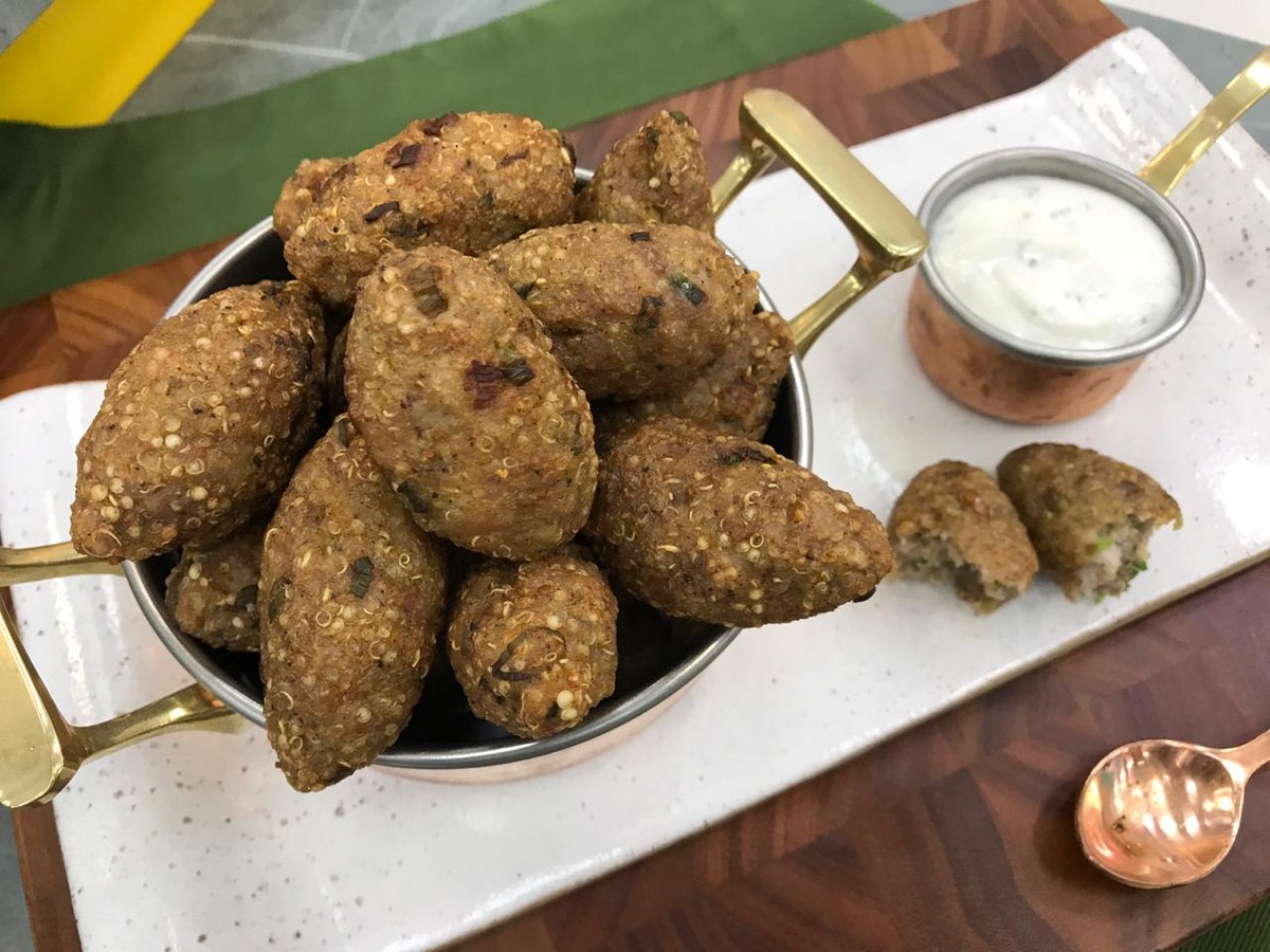 Quibe De Quinoa E Pernil