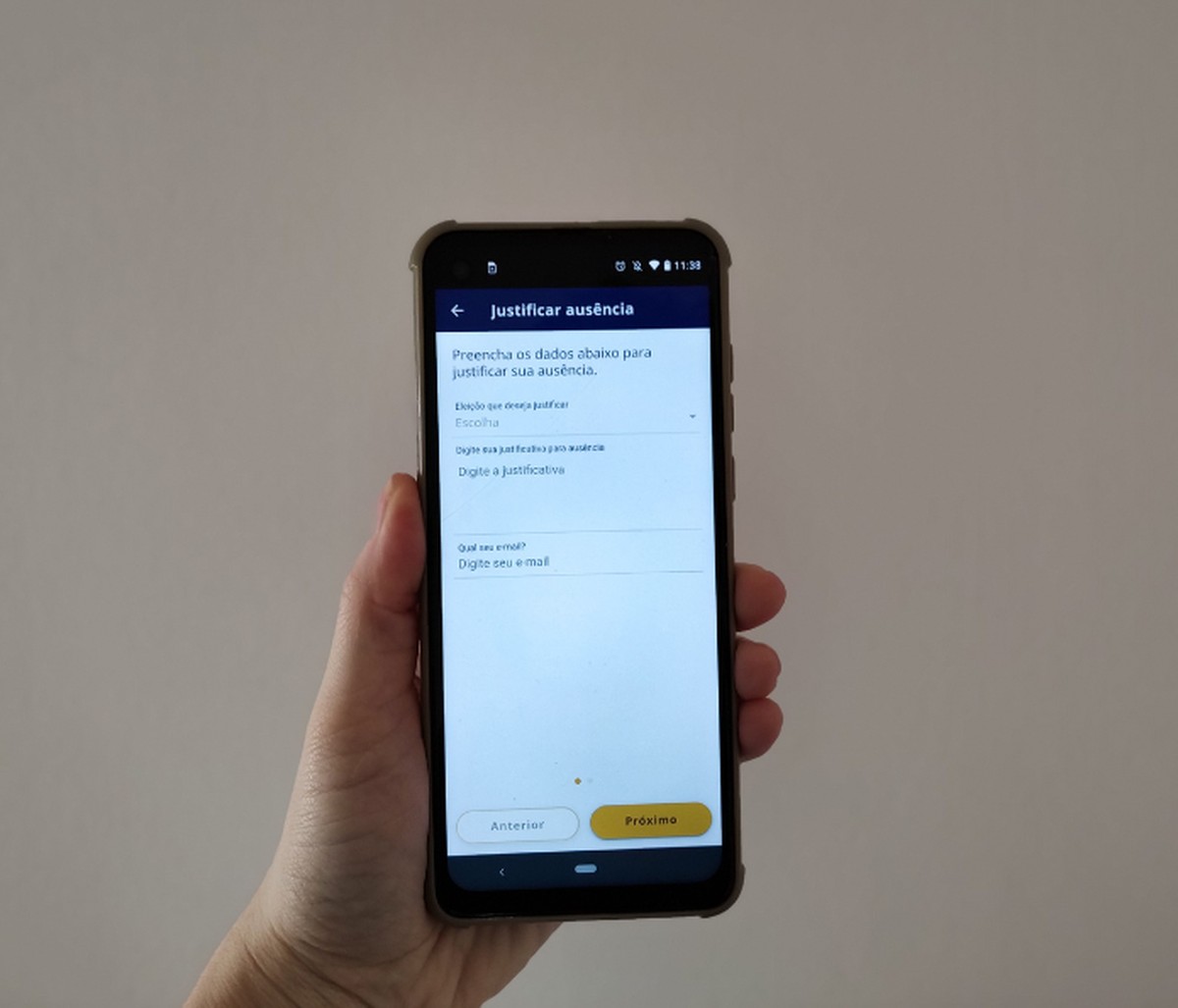 Como justificar voto no celular pelo e-Título
