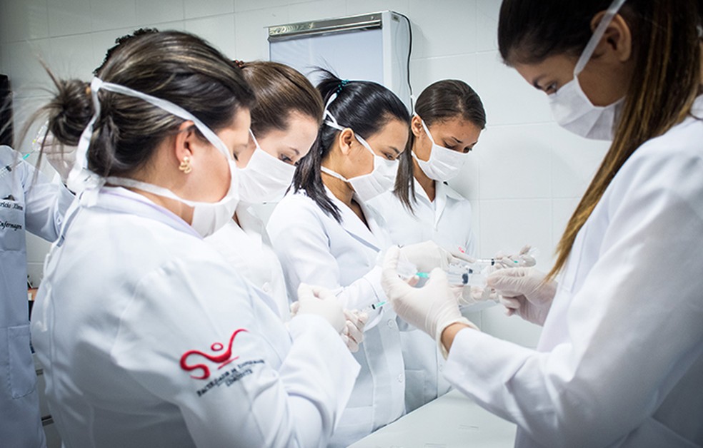 LHabSim também é espaço de aprendizado dos futuros enfermeiros — Foto: Marketing Unoeste