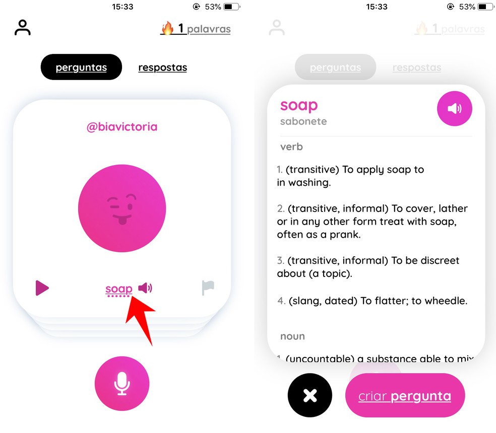 Como usar o Dialetto, app que ensina inglês com perguntas ...