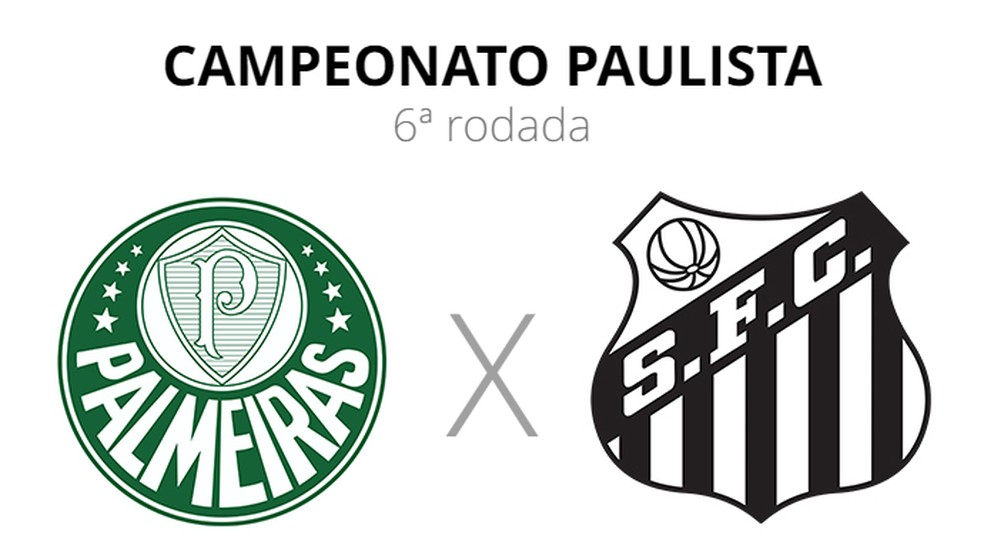 Palmeiras x Santos: veja onde assistir, escalações, desfalques e arbitragem  | campeonato paulista | ge