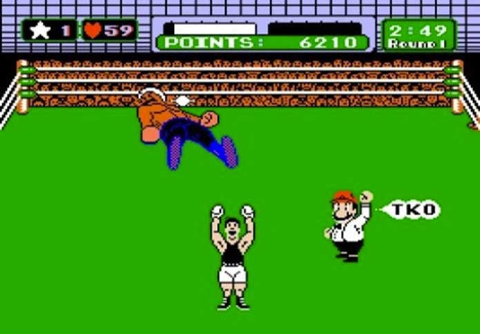 Punch Out!! traz Mario como juiz de boxe (Foto: Reprodução/Felipe Vinha)