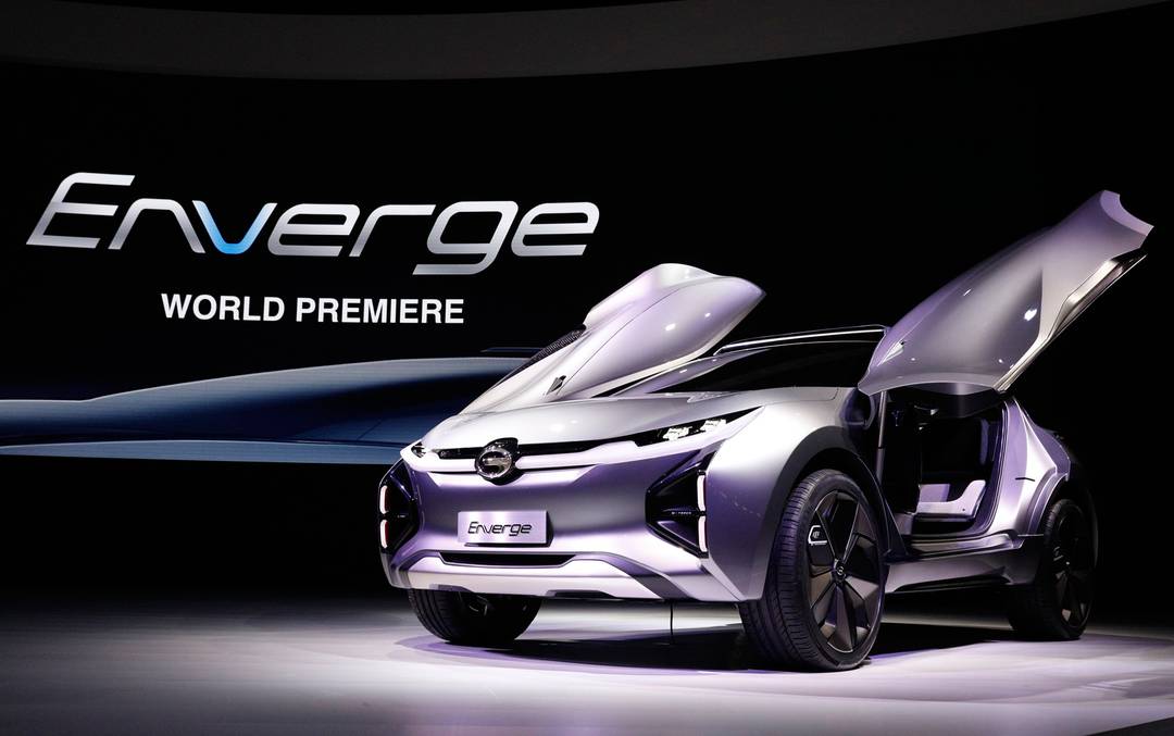 Conceito elétrico Enverge, da chinesa GAC, é apresentado em Detroit