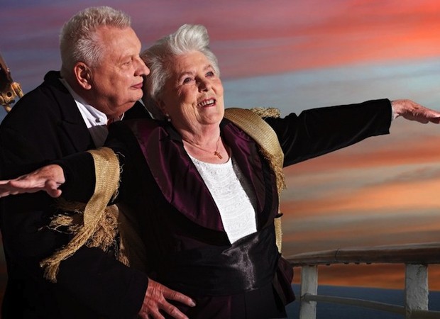 Titanic - Alfred Kelbch, 81; Erna rutt, 86 (Foto: Divulgação)