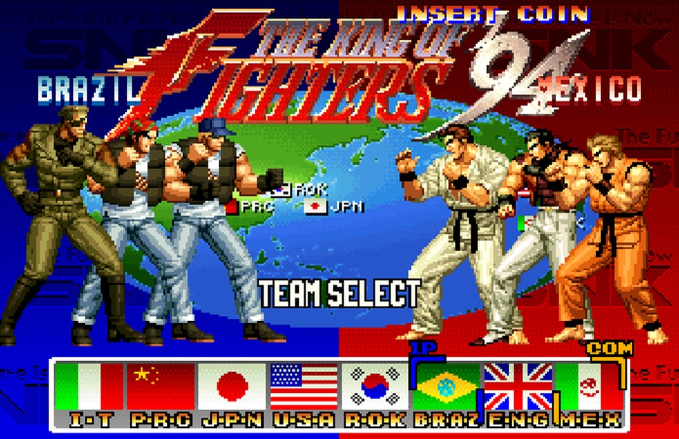 TAS】THE KING OF FIGHTERS '94 - BRAZIL TEAM - PT - BR 