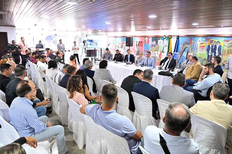 Audiência Pública debate fim de torcida única em clássicos entre ABC e América-RN — Foto: Eduardo Maia