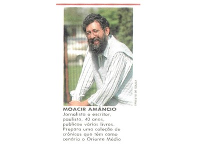 Moacir Amâncio é jornalista, professor e escritor (Foto: Reprodução)