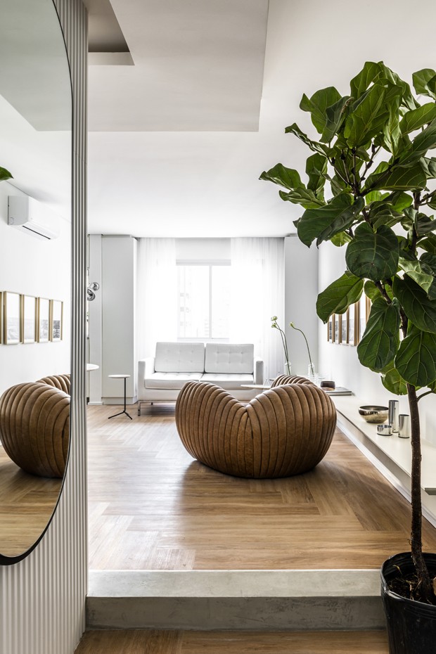 45 m²: boas ideias para integrar ambientes e aproveitar ao máximo os espaços (Foto: Renato Navarro)