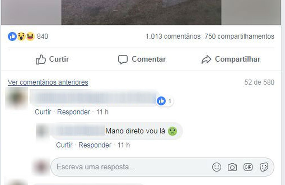 Imagens de homem lavando panela na sarjeta viralizaram nas redes sociais (Foto: Reprodução/Facebook)