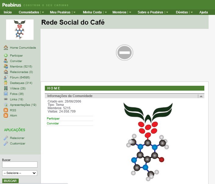 Rede Social do Café (Foto: Reprodução/ Rede Social do Café)