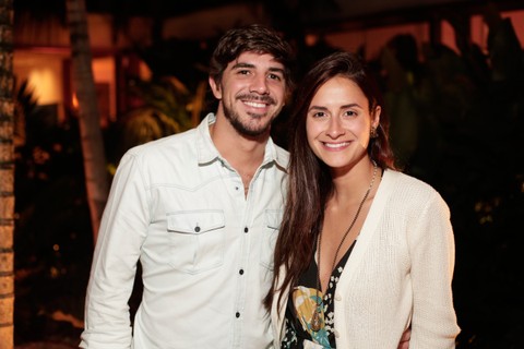 Luiz Felipe Catão e Roberta Julião 
