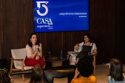 Renata Dias liderou a palestra "Arquétipos femininos"