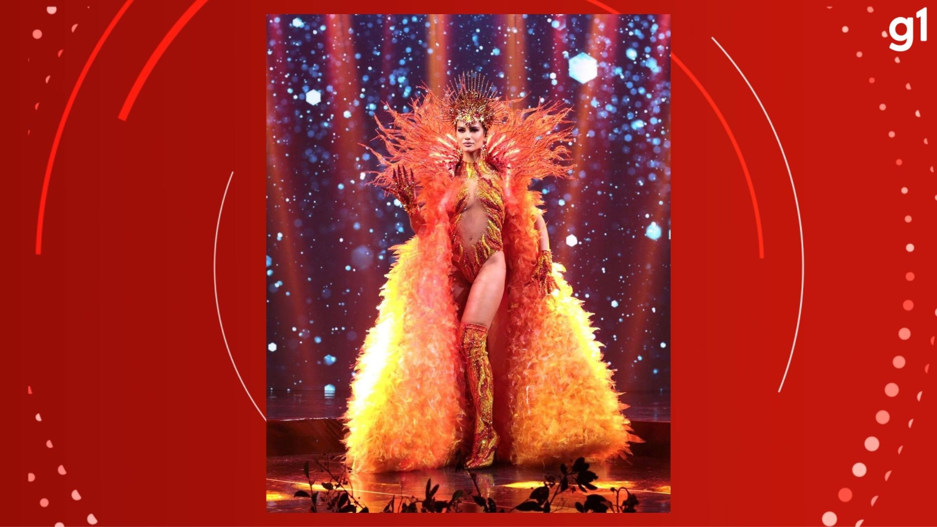 Com homenagem a 'Chama Crioula' em traje típico, candidata do RS vence o Miss Brasil