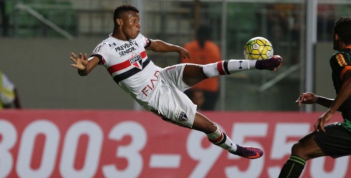 América-MG x São Paulo David Neres (Foto: Rubens Chiri/saopaulofc.net)