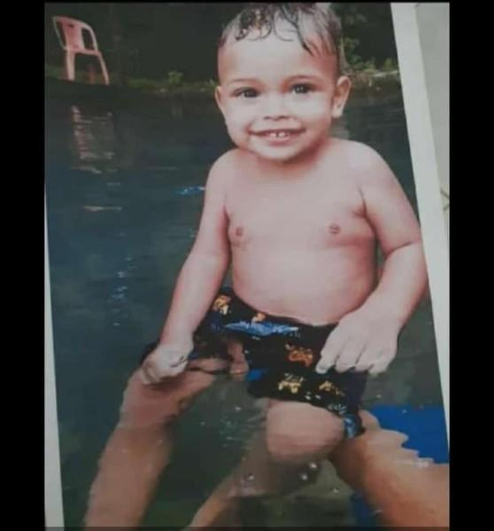 Davi Lima do Nascimento, de 1 ano, morreu atropelado em Santa Rita do Trivelato  Foto: Arquivo pessoal