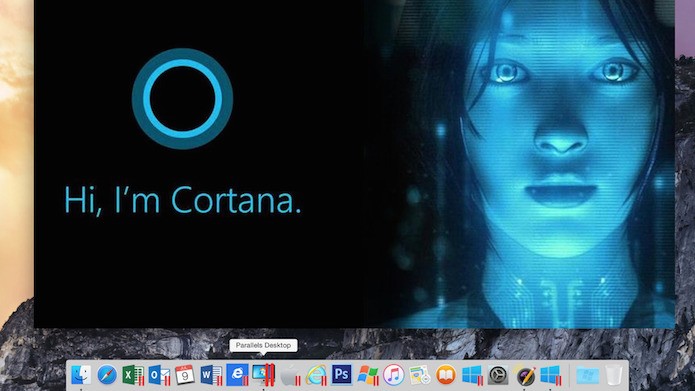 Parallels 11 permite executar a Cortana do Windows 10 no desktop do Mac (Foto: Divulgação/Parallels)