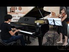 Casal de SE grava versão erudita de 'Lepo Lepo' no piano e violino