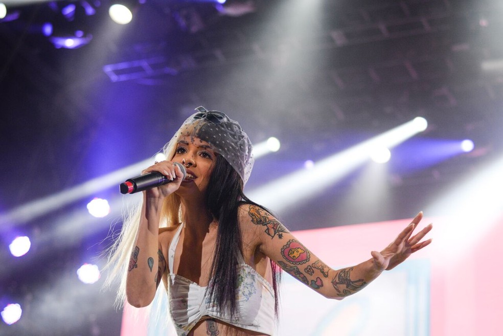 Show de Melanie Martinez no segundo dia do Lollapalooza — Foto: Guilherme Tossetto/G1
