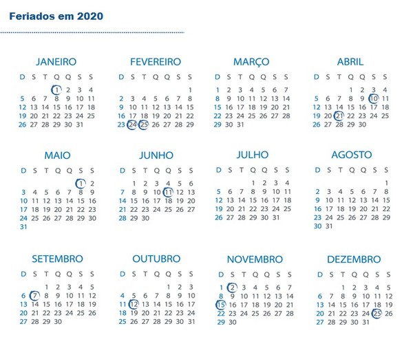 Ano Novo Tera 11 Feriados Nacionais Em Dias De Semana Brasil Valor Economico